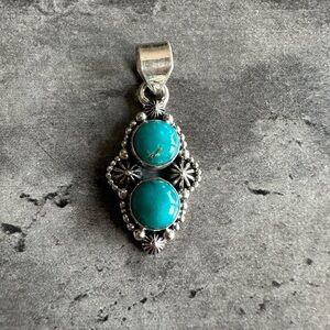 Turquoise Sterling 925 Silver Pendant